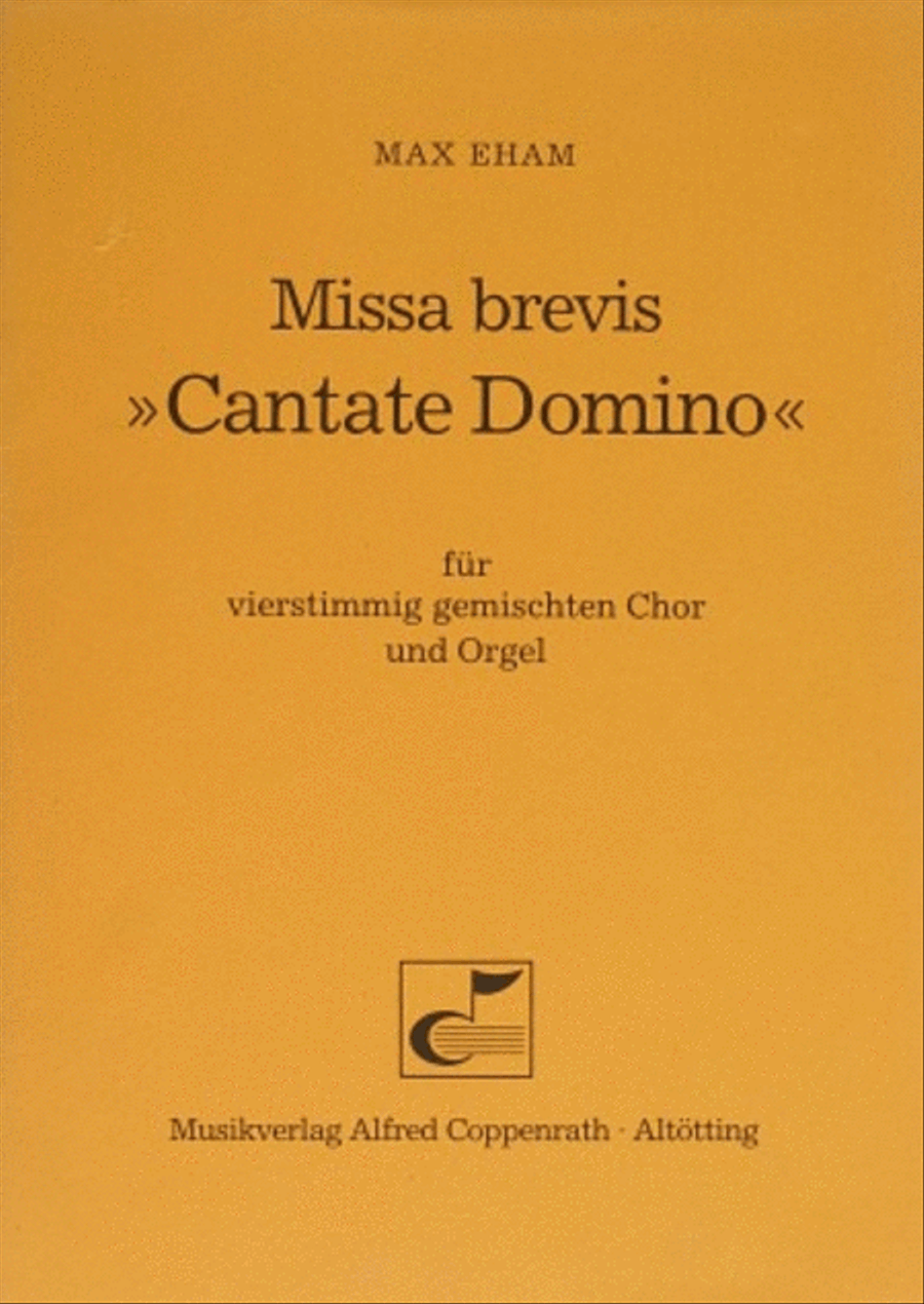 Cantate Domino (Singet dem Herrn) 4-Part scores gallery preview page 1