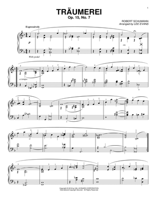 Reverie (Traumerei), Op. 15, No. 7 (arr. Lee Evans)