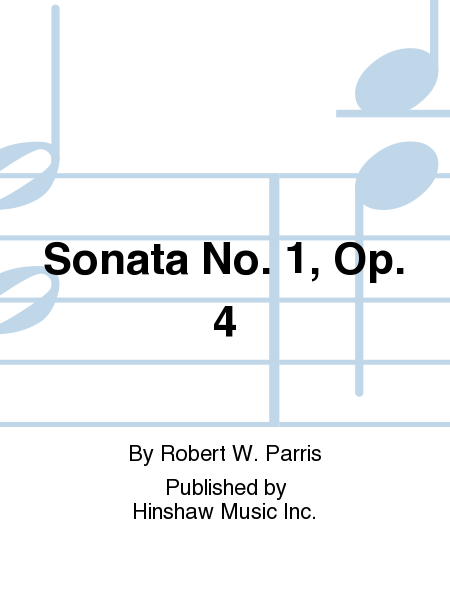 Sonata No. 1, Op. 4