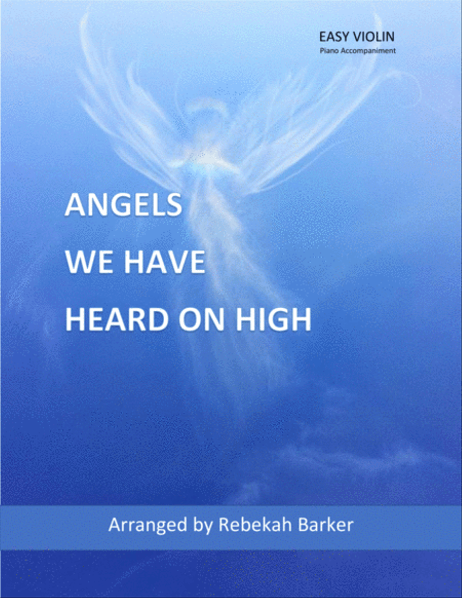 Angels We Have Heard On High Violin Solo scores gallery preview page 1