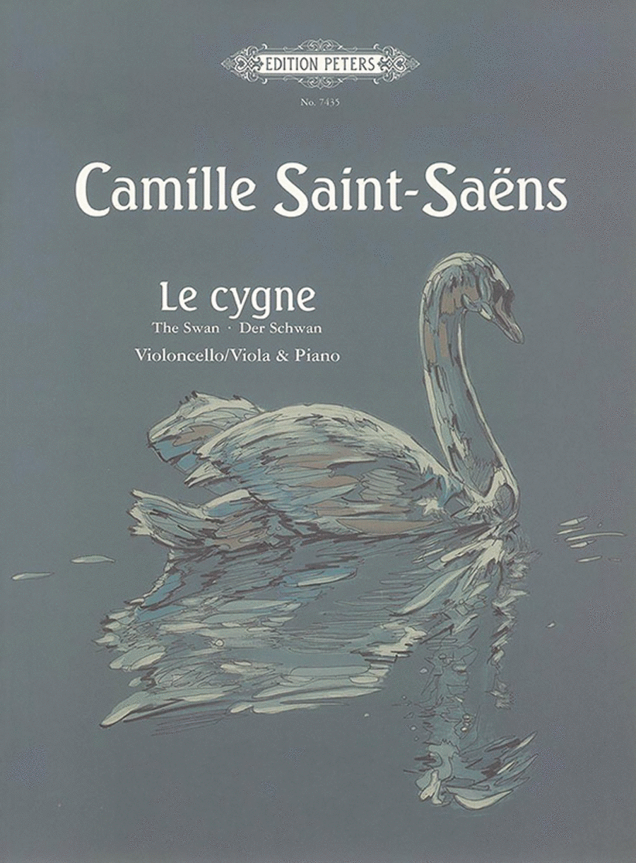 Le Cygne (The Swan) (Arranged for Cello [Viola] and Piano) Cello scores gallery preview page 1