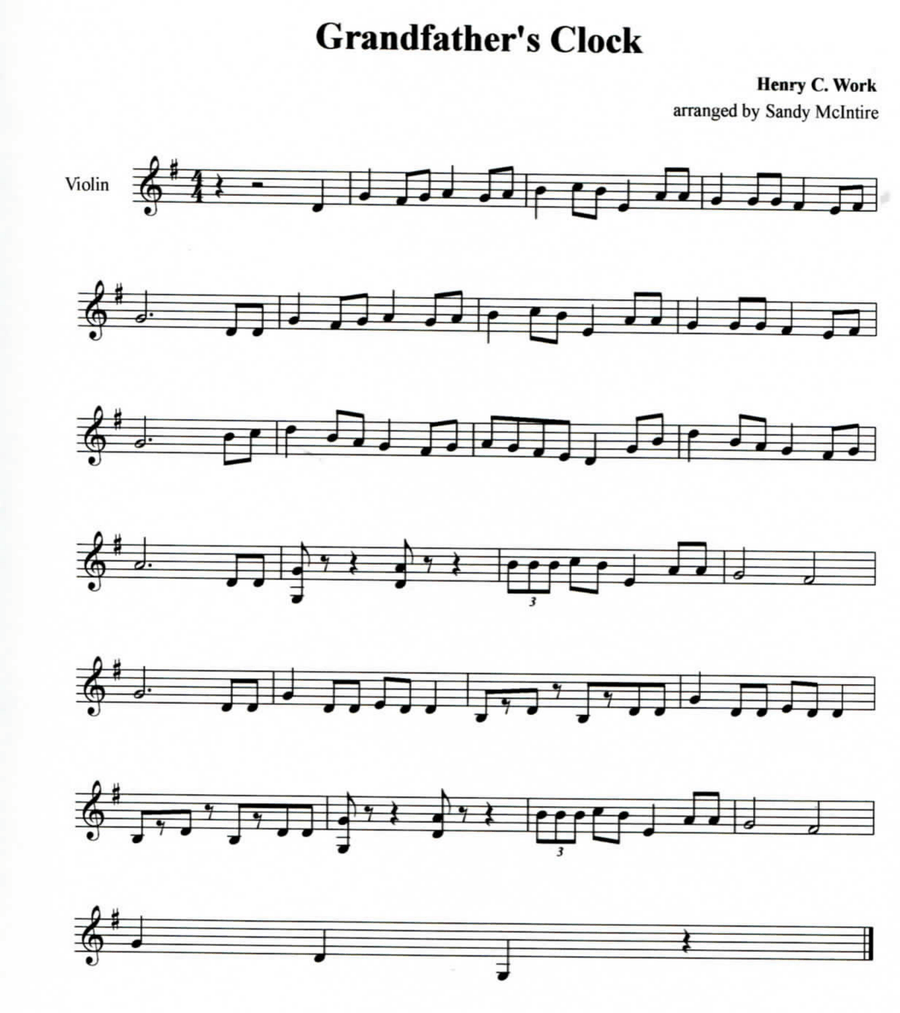 3 Popular Songs of Union Sympathizers Violin Solo scores gallery preview page 2