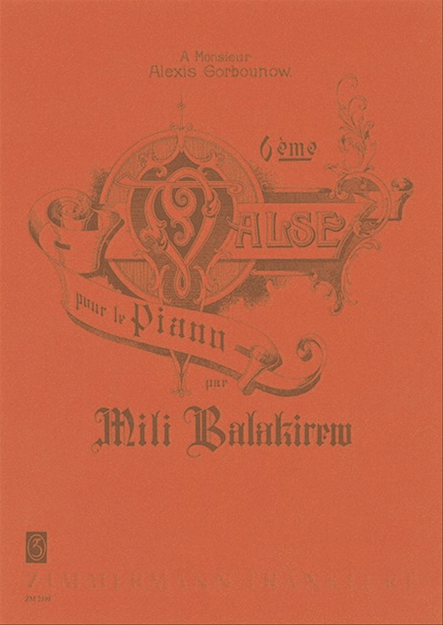 Sixth Waltz Piano Solo scores gallery preview page 1