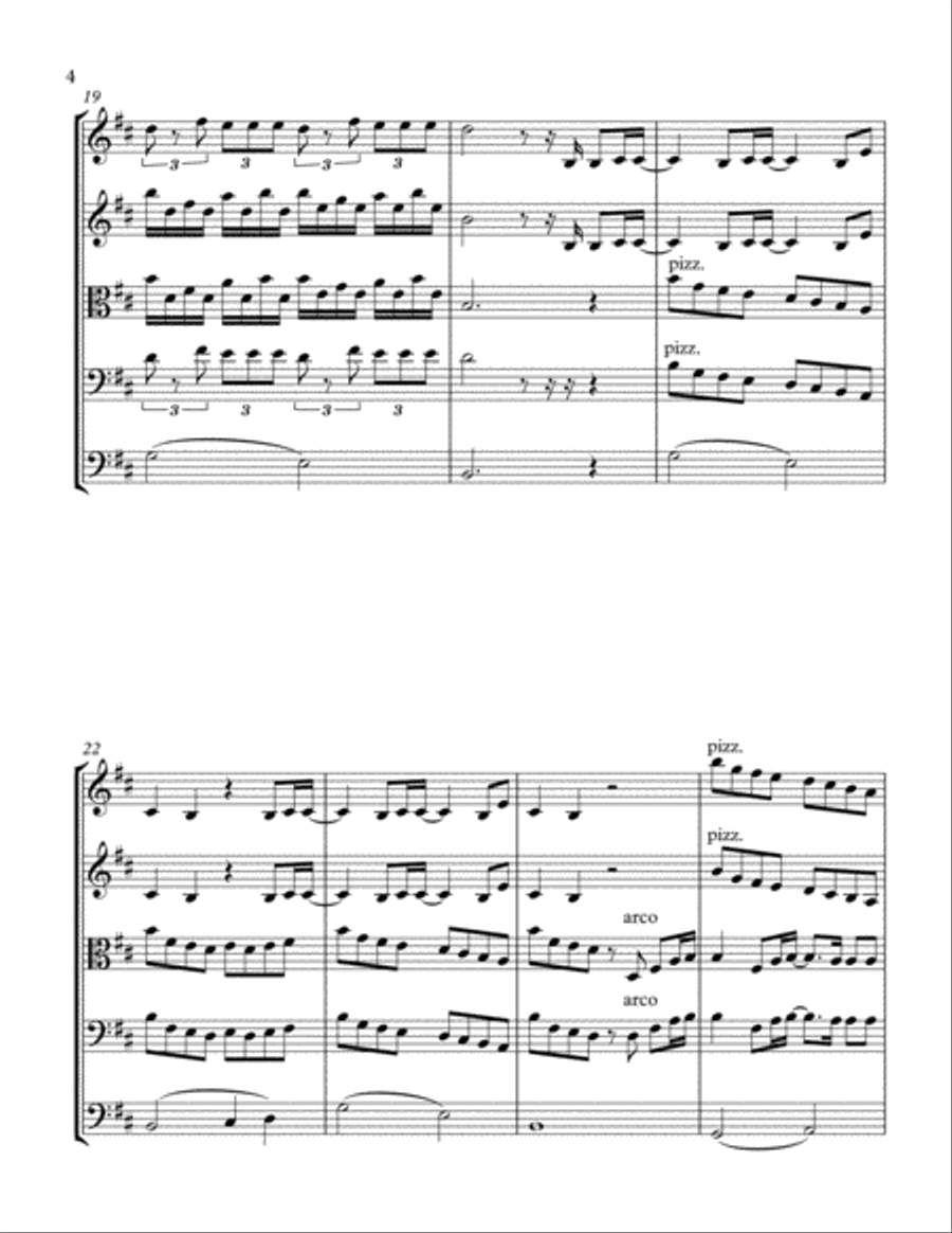 Young And Beautiful String Orchestra scores gallery preview page 4