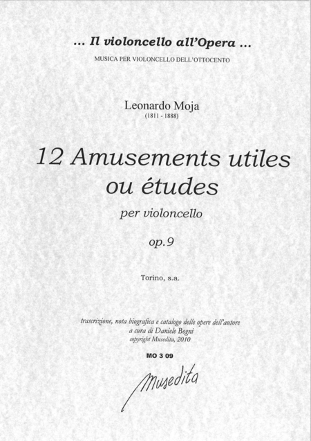 12 Amusements utiles ou etudes op. 9 (Torino, senza anno)