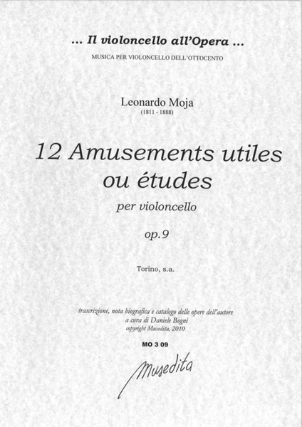 12 Amusements utiles ou etudes op.9 (Torino, s.a.)