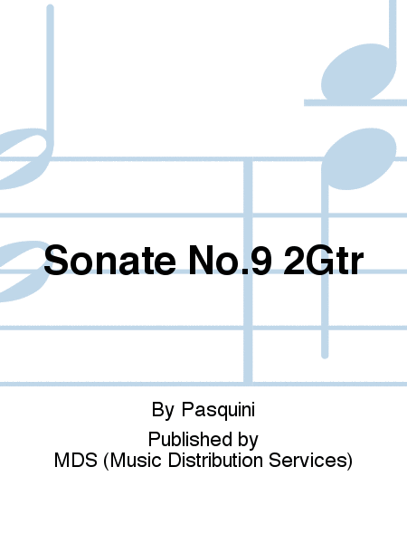 SONATE NO.9 2Gtr