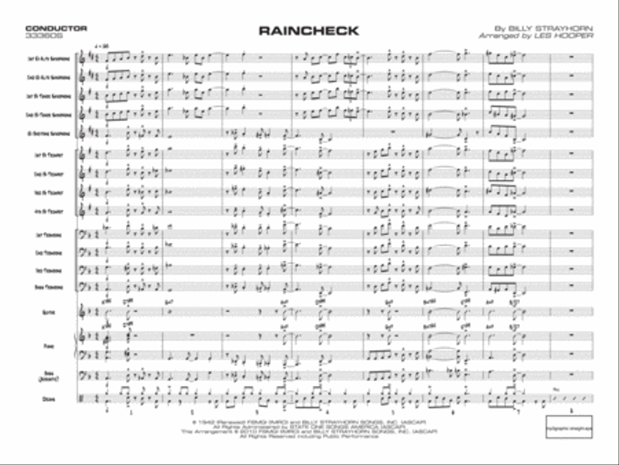 Raincheck Jazz Ensemble scores gallery preview page 2