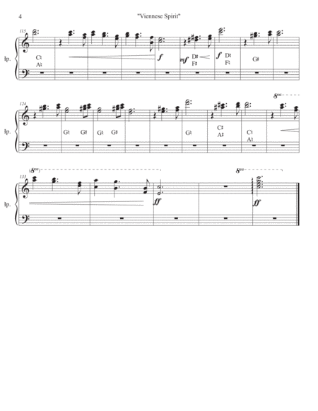 Viennese Spirit, Johann Strauss, 4 Harps