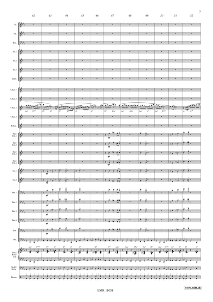 What's Cooking? Concert Band scores gallery preview page 8