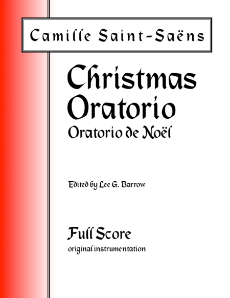 Oratorio de Noël (Christmas Oratorio) - Full Score