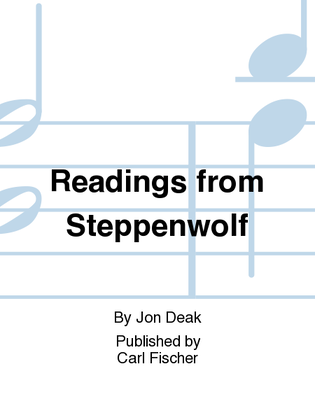 Book cover for Readings from Steppenwolf