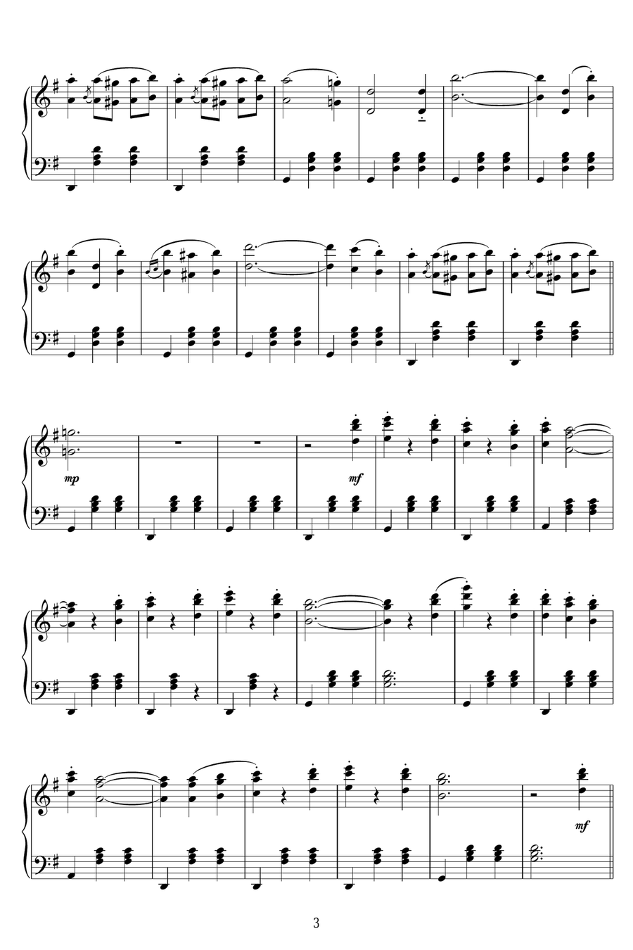 Carnaval de Venise Carnaval de Venise Piano Solo scores gallery preview page 3