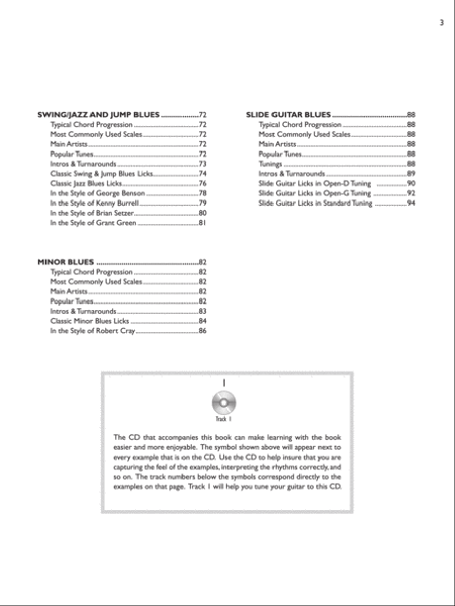 Blues Licks Encyclopedia Electric Guitar scores gallery preview page 3