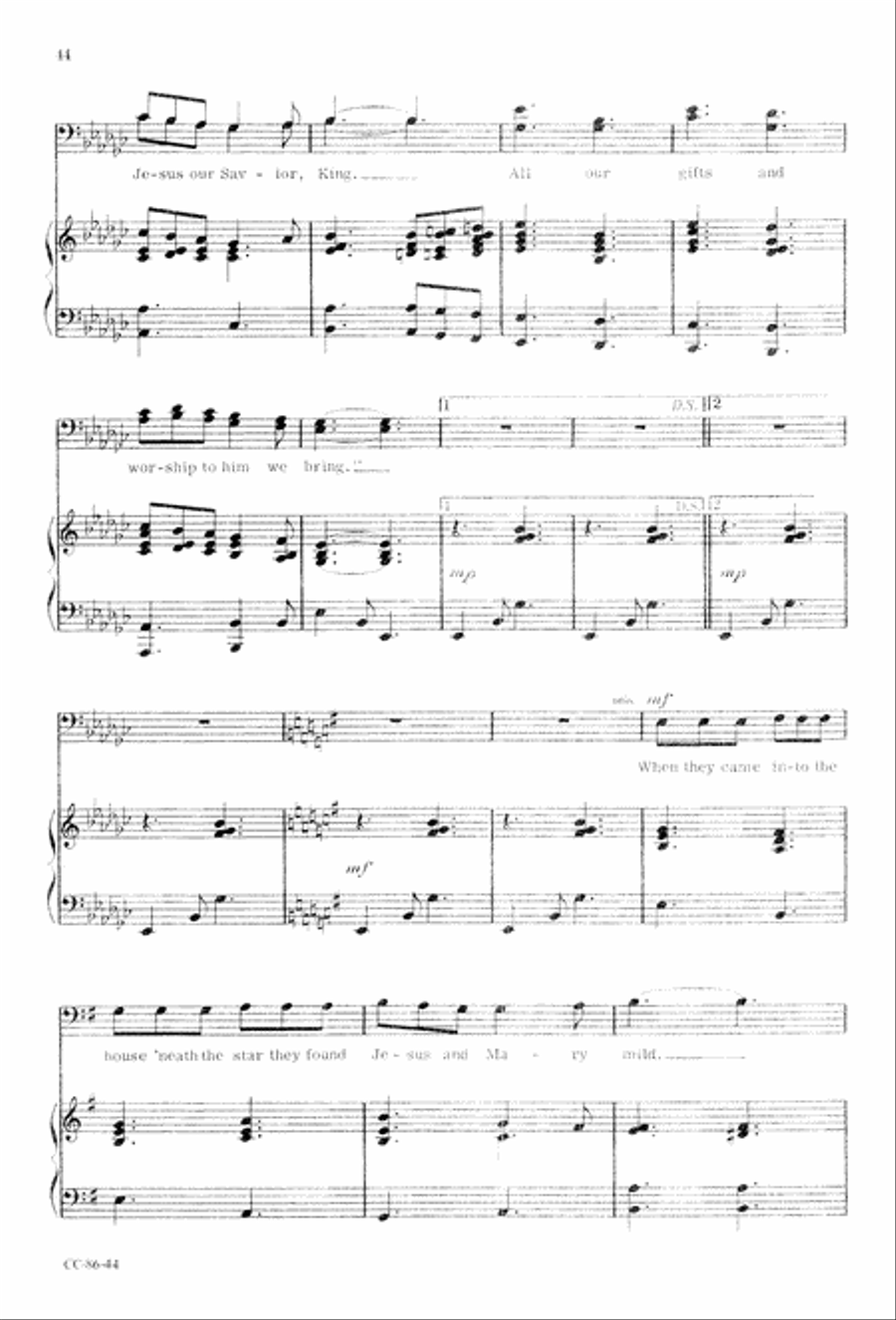 Angels' Song Angels' Song 4-Part scores gallery preview page 46