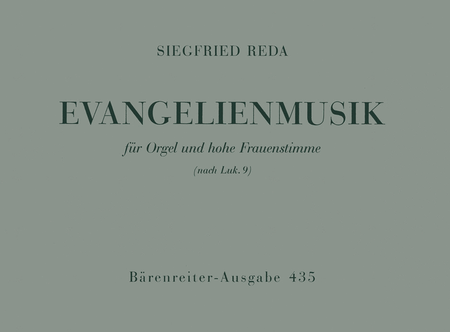 Evangelienmusik nach Lukas 9 (1952)