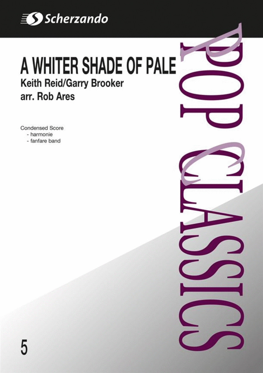 A Whiter Shade of Pale Concert Band scores gallery preview page 1