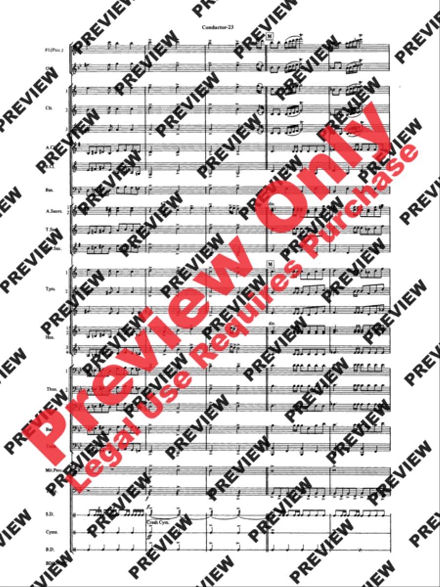 The Civil War Concert Band scores gallery preview page 25