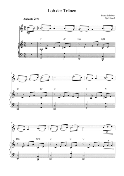 Lob der Tränen (Op.13 no.2) image number null