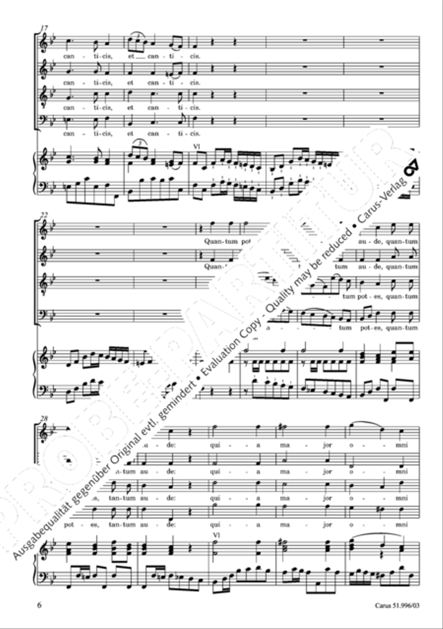 Responsoria de venerabili Sacramento 4-Part scores gallery preview page 7