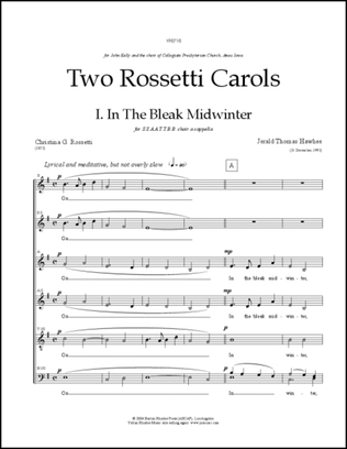 Two Rossetti Carols