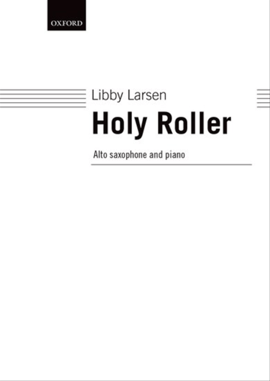 Holy Roller Alto Saxophone scores gallery preview page 1
