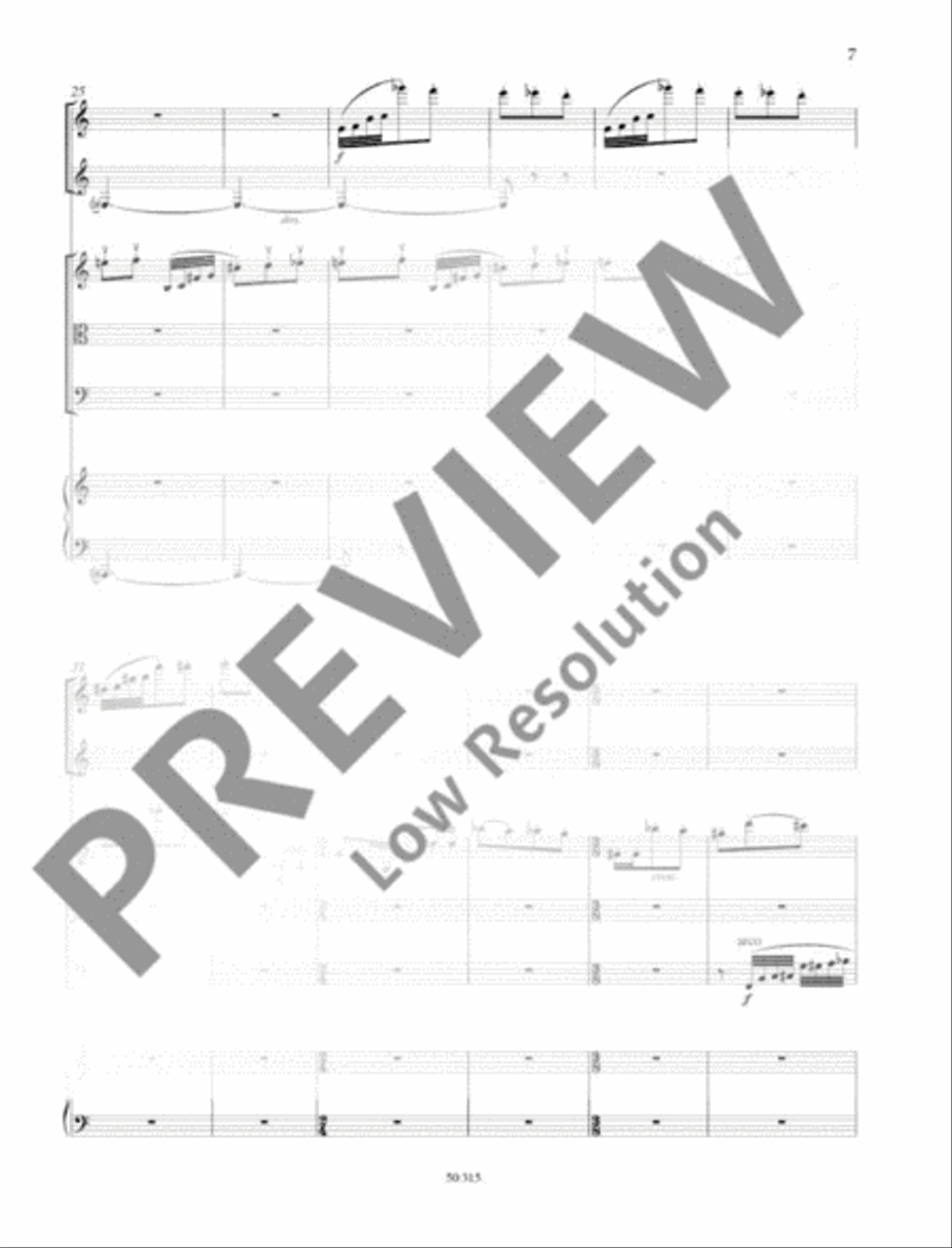 Sextet Clarinet scores gallery preview page 8
