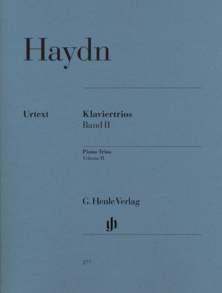 Book cover for Piano Trios – Volume II