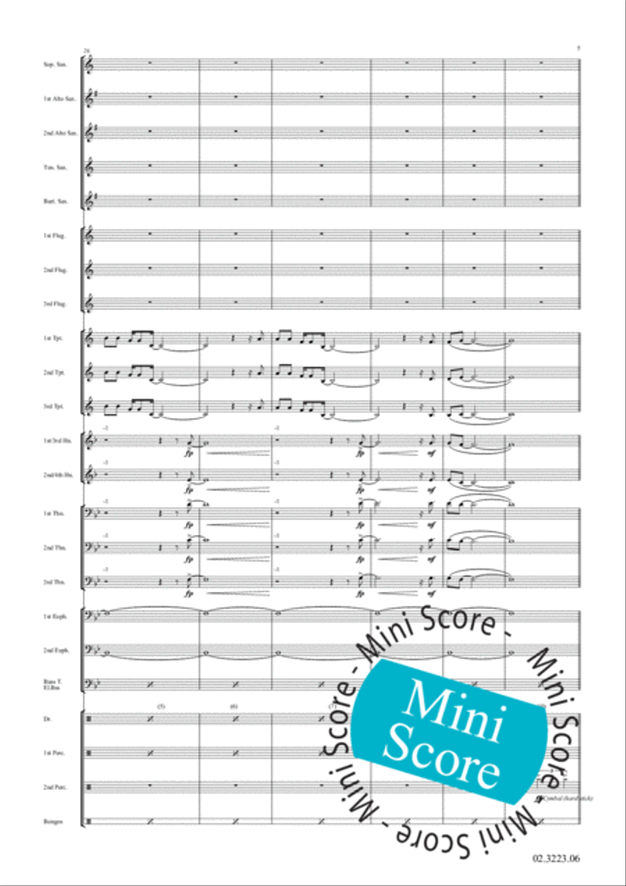 Land Of Make Believe Land Of Make Believe Fanfare Band scores gallery preview page 9