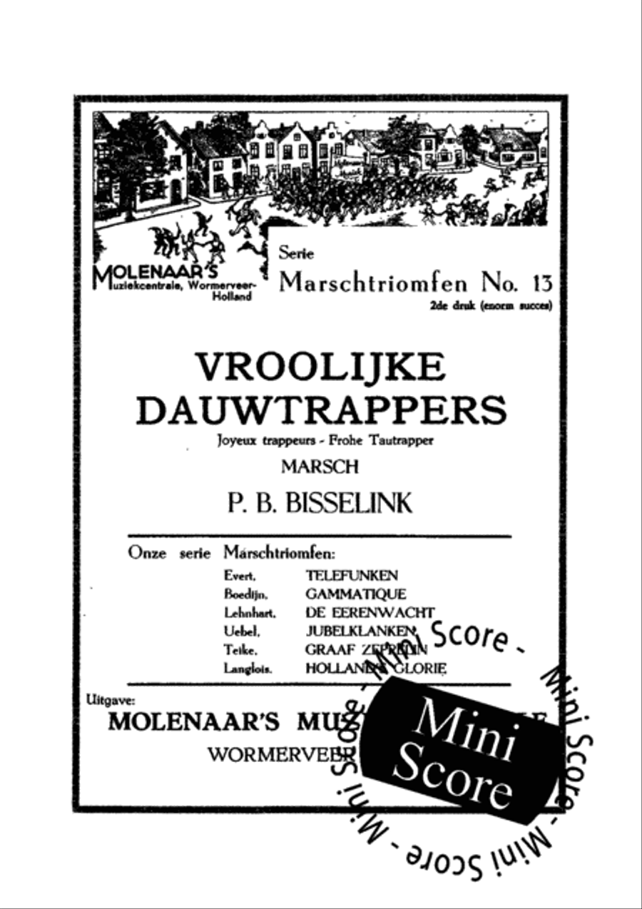 Vroolijke Dauwtrappers Vroolijke Dauwtrappers Fanfare Band scores gallery preview page 3
