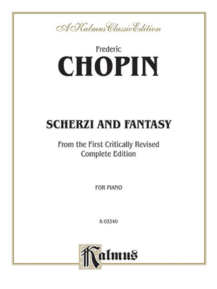 Book cover for Scherzi and Fantasy in F Minor