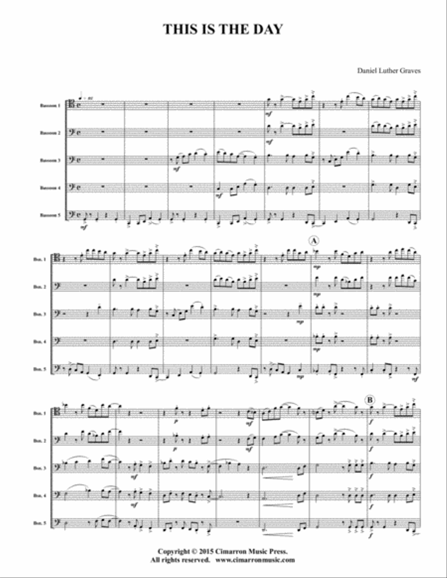 This is the Day Bassoon scores gallery preview page 2