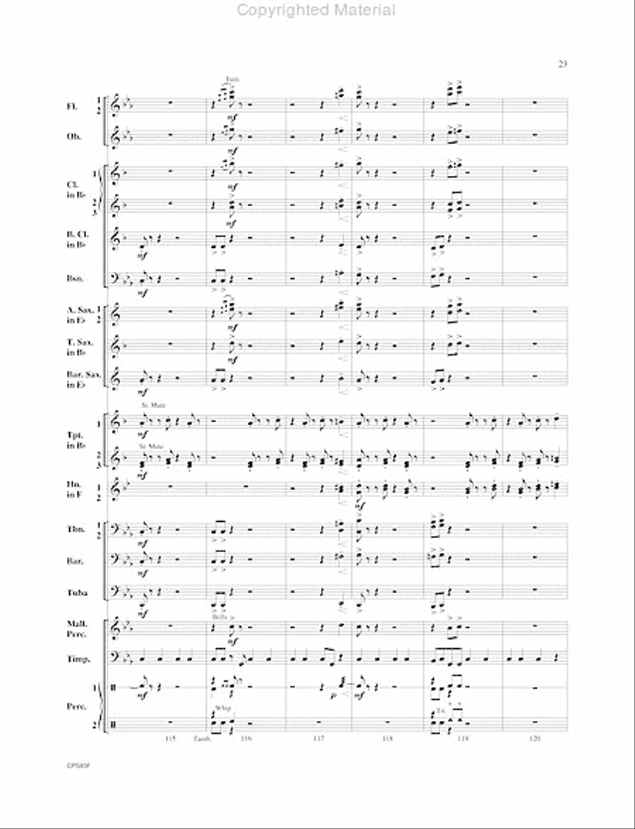 Impact Impact Concert Band scores gallery preview page 24