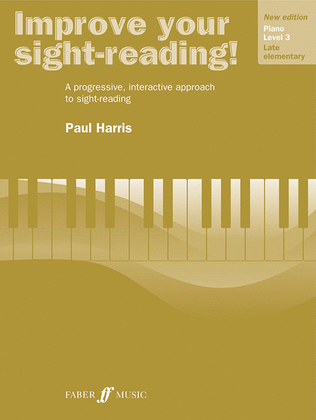 Book cover for Improve Your Sight-reading! Piano, Level 3