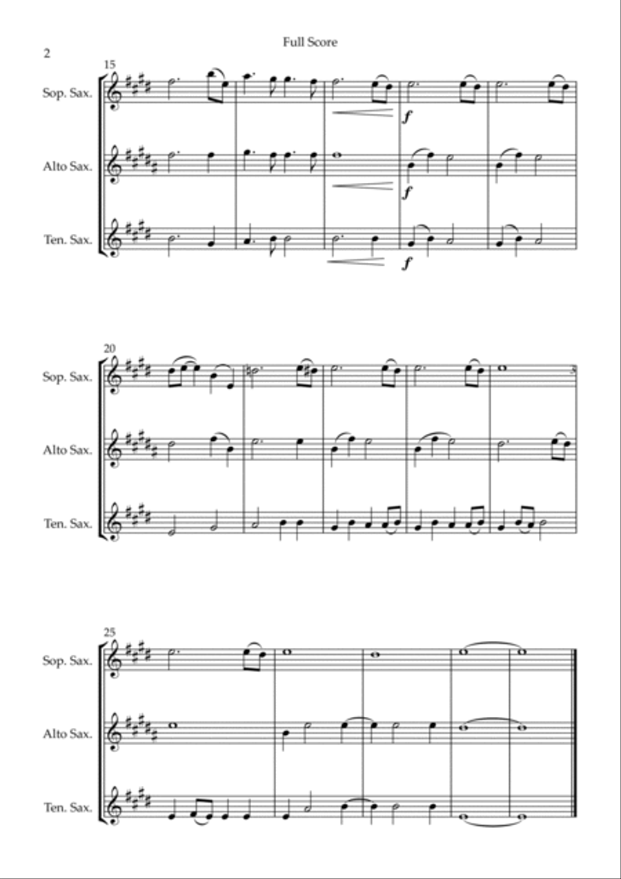 Jurassic Park Iii Woodwind Trio scores gallery preview page 2
