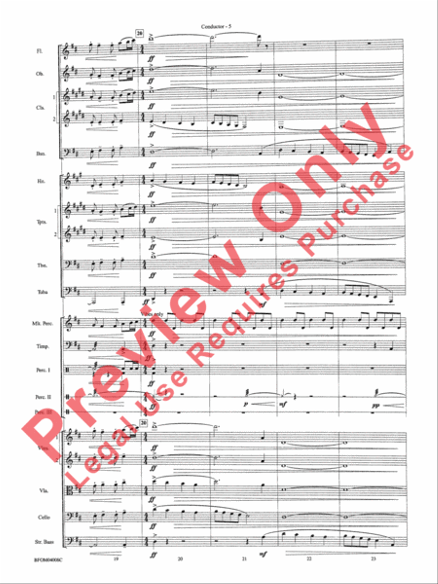 Bellingrath Gardens Full Orchestra scores gallery preview page 8