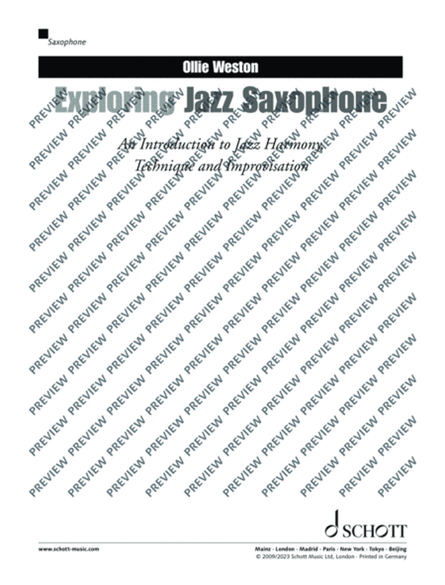 Exploring Jazz Saxophone