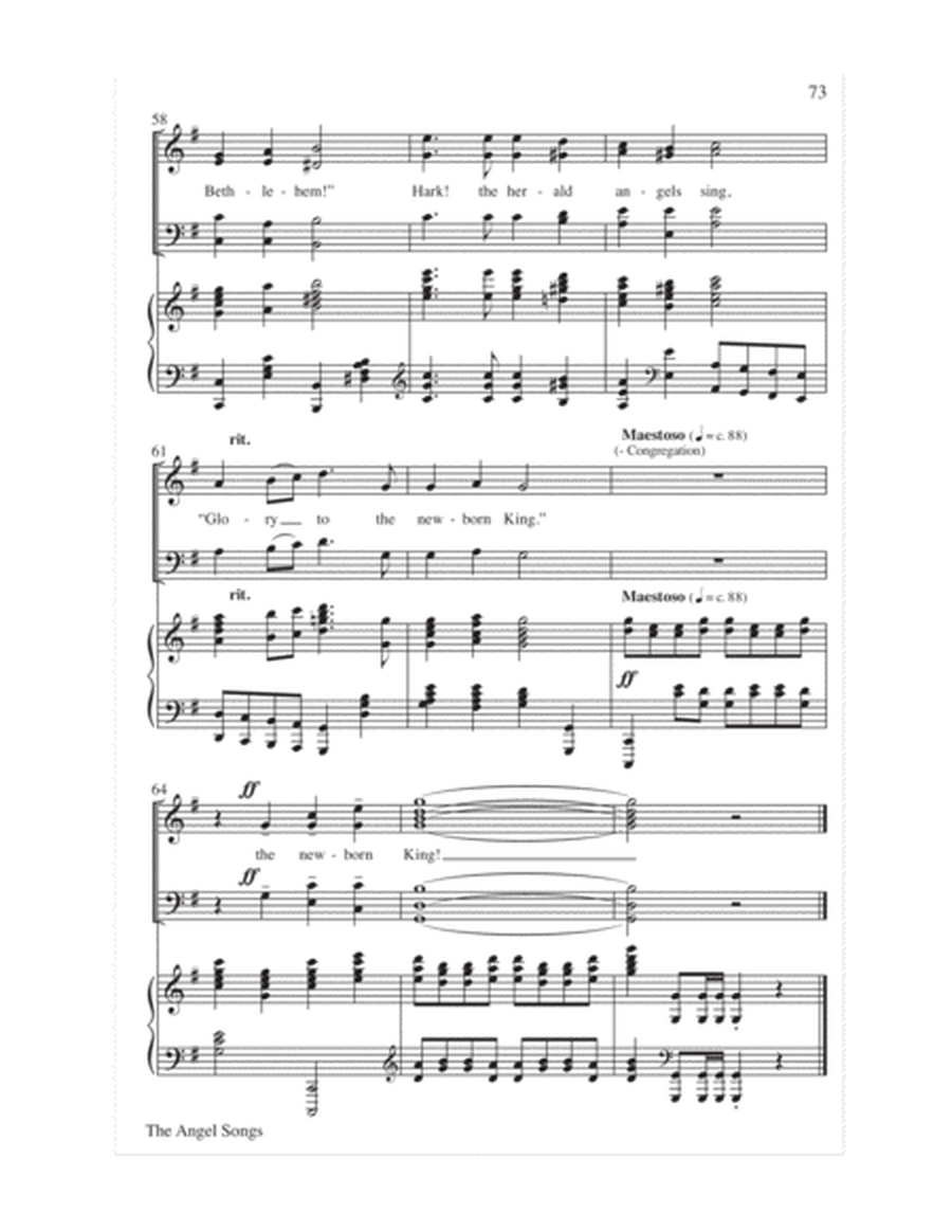 Sing with the Angels!- Score image number null