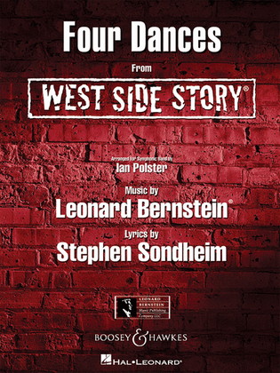 Book cover for Four Dances from West Side Story
