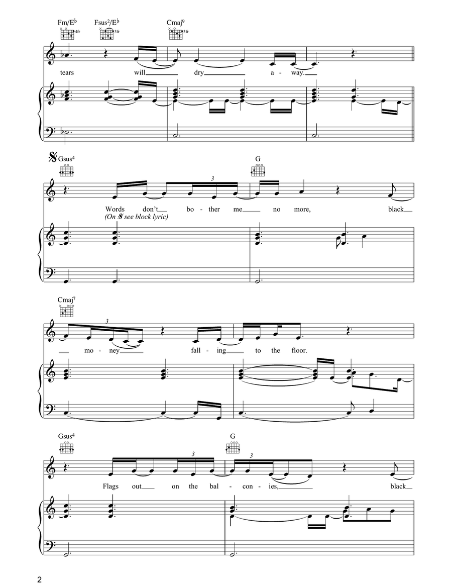December Piano, Vocal, Guitar scores gallery preview page 2