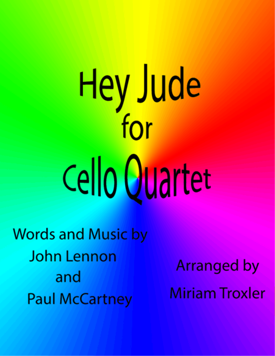 Hey Jude Hey Jude Cello scores gallery preview page 1