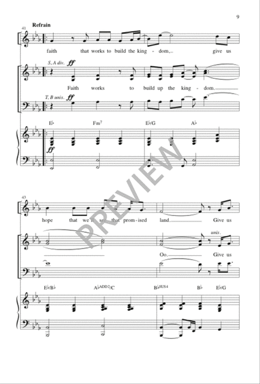 The Heart of God The Heart of God 3-Part scores gallery preview page 9