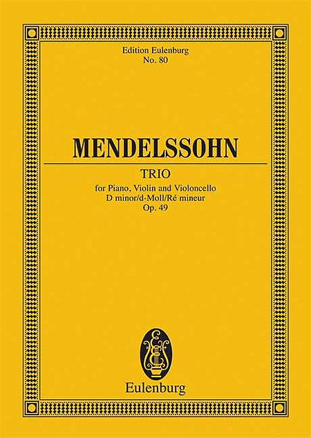 Piano Trio No. 1, Op. 49 in D Minor
