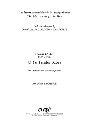Book cover for O Ye Tender Babes