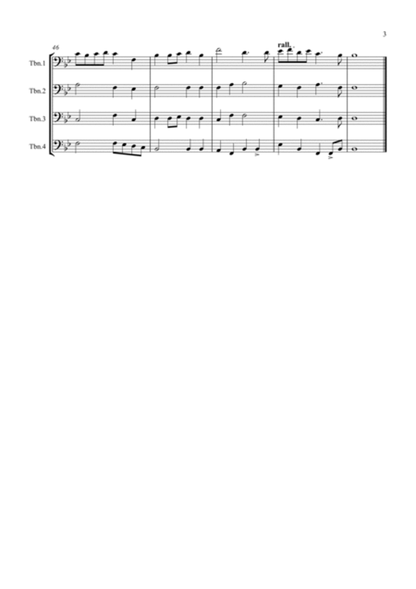 Prelude from Te Deum for Trombone Quartet image number null