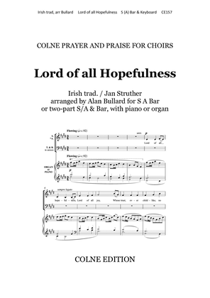 Book cover for Lord of all Hopefulness