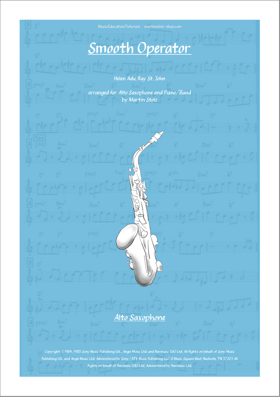 Smooth Operator Alto Saxophone scores gallery preview page 1