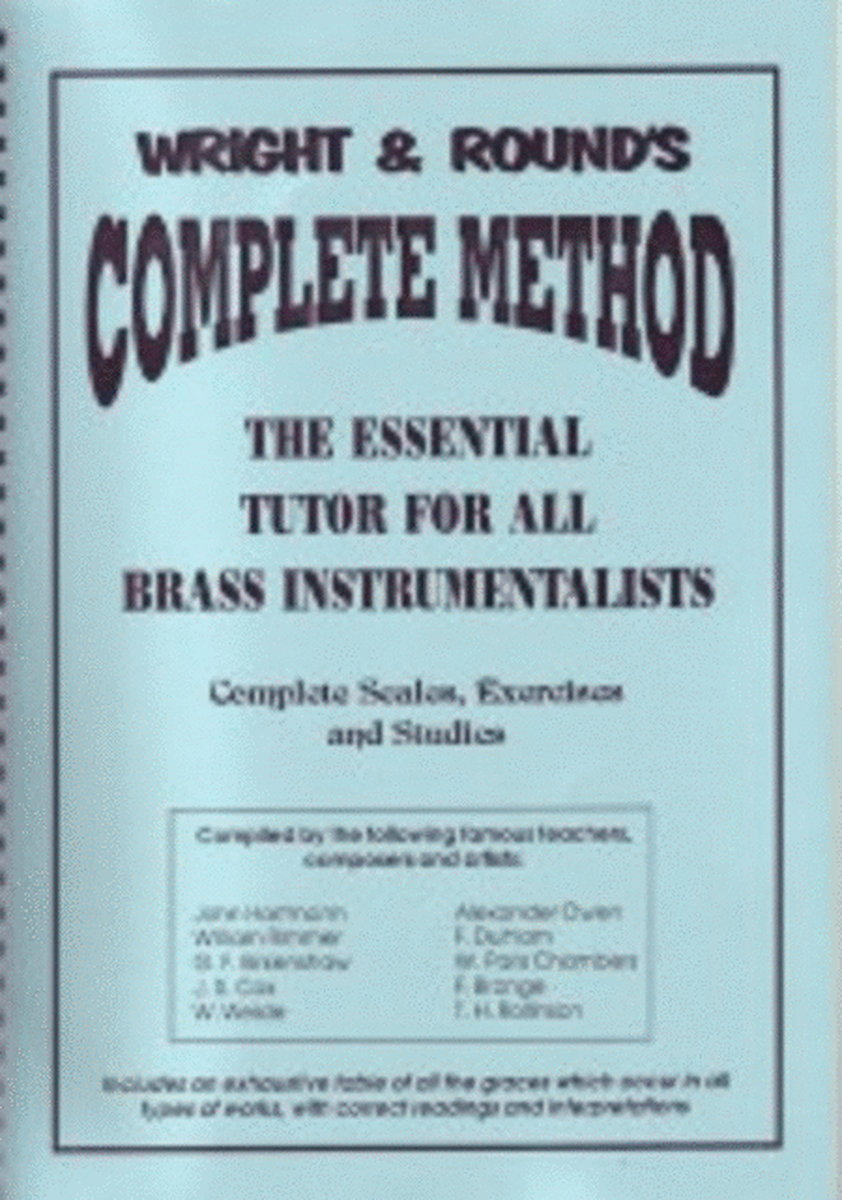 Complete Method For All Brass Instruments