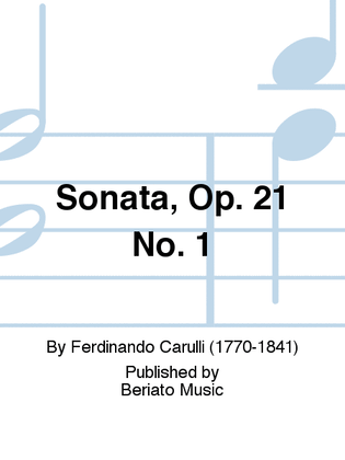 Sonata, Op. 21 No. 1