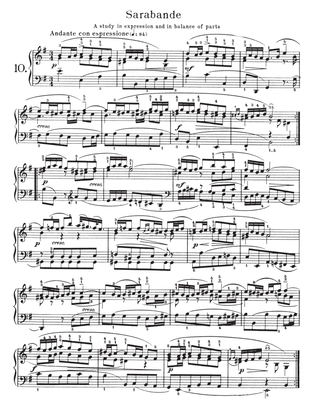 Sarabande, BWV 810